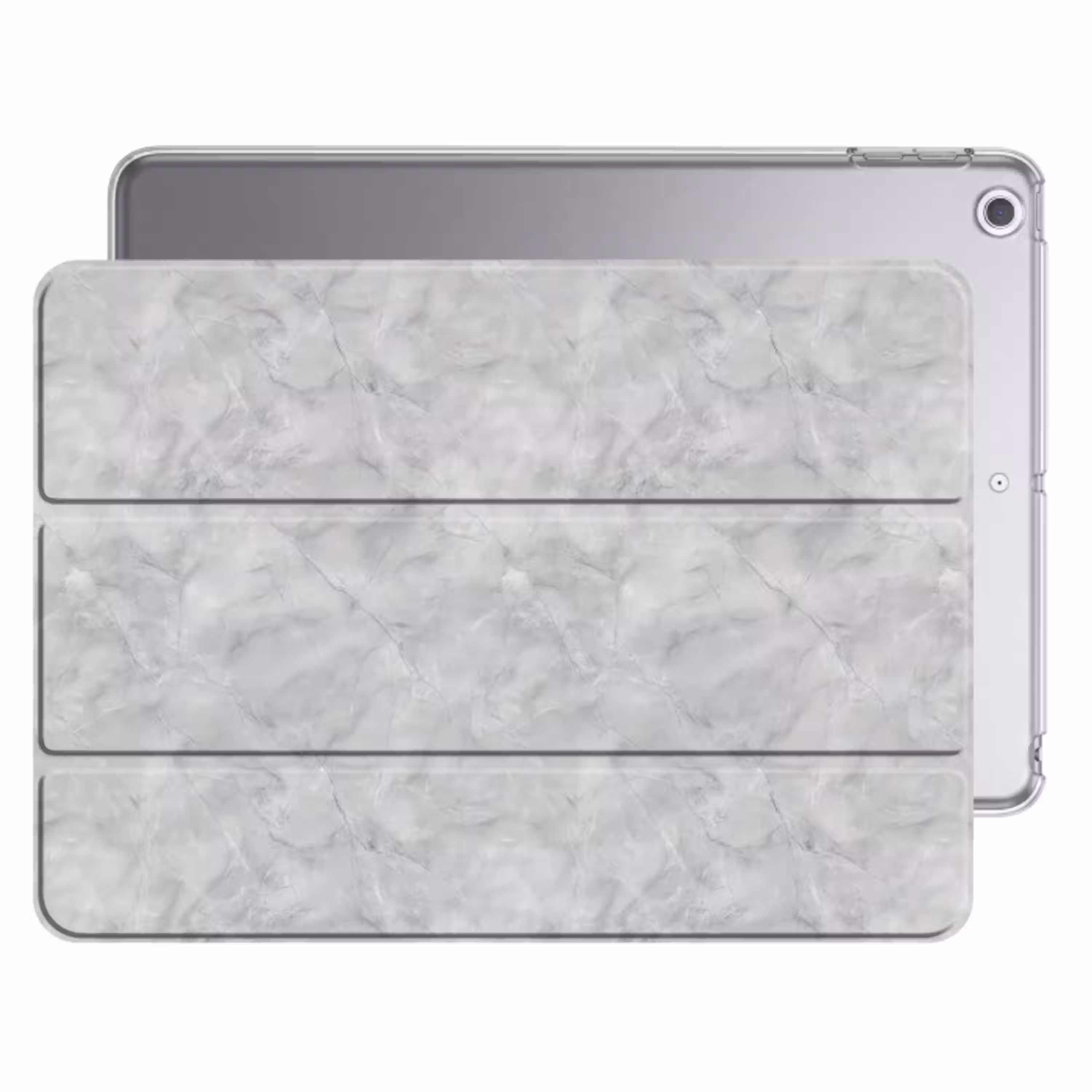 Grijs - Marmer - Mat Apple iPad 2017 middel 1172 -threedimensional_3d_global