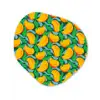 Mango - Patroon - Fruit - Bladeren Wandcirkel Organisch Forex 3mm klein 629 -3d