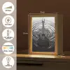 Gitaar - Hout - Water Light Box met kabel (Tafellamp) klein -USP_NL