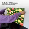 Appels - Peren - Fruit - Groen Inductie beschemer met haakjes klein 777 -ky-ophangen-nl