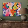 Bloemen - Kleurrijk - Stippen PET vilt klein -sfeer2