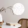 Wit - Vormen - Kleuren Wandcirkel plexiglas klein 852 -sfeer4