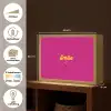 Smile - Stippen - Roze Light Box met batterij (Wandlamp) middel -USP_websiteoverzichtNL