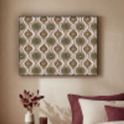 Motief - Patroon - Kleurrijk Textielframe zwart klein 947 -sfeer1