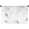 Marmer - Grijs - Wit - Abstract - Marmerlook Wandkleed katoen klein -zz3d