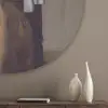 Klassiek - Humor - Kleurrijk Akoestische PET Vilt - Rond klein -sfeer5_closeup