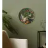 Stilleven met bloemen - Schilderij van Jan van Huysum Wandcirkel kunststof plaat 5mm dik klein -sfeer3