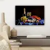 Champagne - Luxe - Oesters canvas 2cm klein -sfeer6