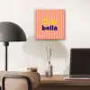 Verticaal - Strepen - Oranje - Ciao bella aluminium wit klein -sfeer5