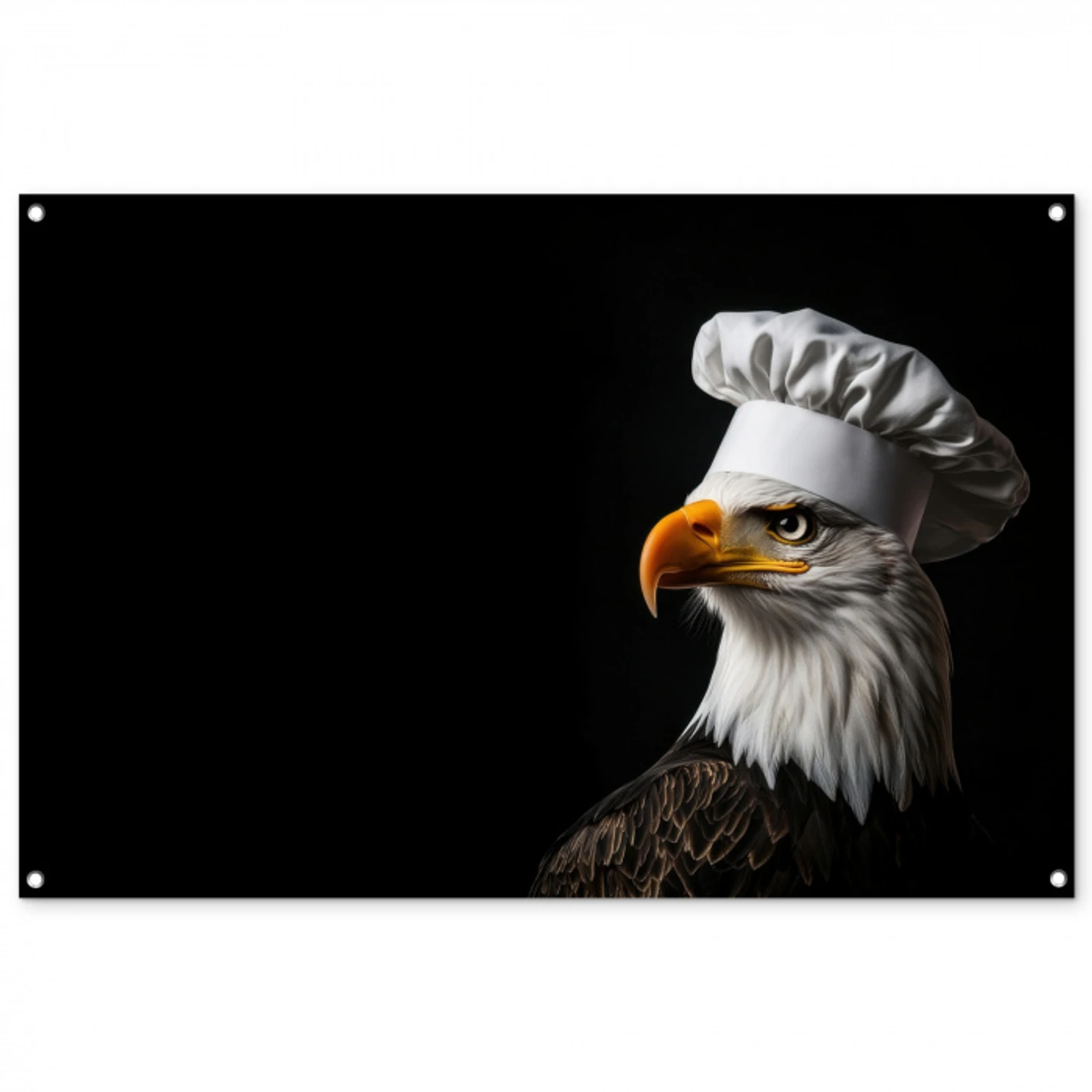 eagle-3-2-gigapixel-standard-v2-6x tuinposter los doek groot -3d
