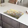 Madeliefjes - Wit - Zonlicht Inductie beschermer vinyl 3mm klein -sfeer8