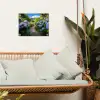 Hortsensia - Pad - Bloemen tuinposter los doek klein -sfeer7