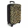 Luipaard - Patroon - Vlekken - Dierenprint NBS - Handbagage koffer - Unisex middel -productfoto_3d