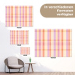 Pastel - uitpatroon - Geometrisch tuinposter los doek klein 239 -Xsfeer9_DE