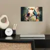 Toekan - Vogels - Bloemen - Natuur - Jungle poster papier klein -sfeer1