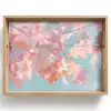 Eikenbladeren - Takken - Roze Dienblad Rechthoek middel -z3d_shopping