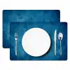 Beton - Blauw - Vintage - Structuur - Industrieel Placemat vinyl groot -zzsfeer2_Kitchenyeah-website