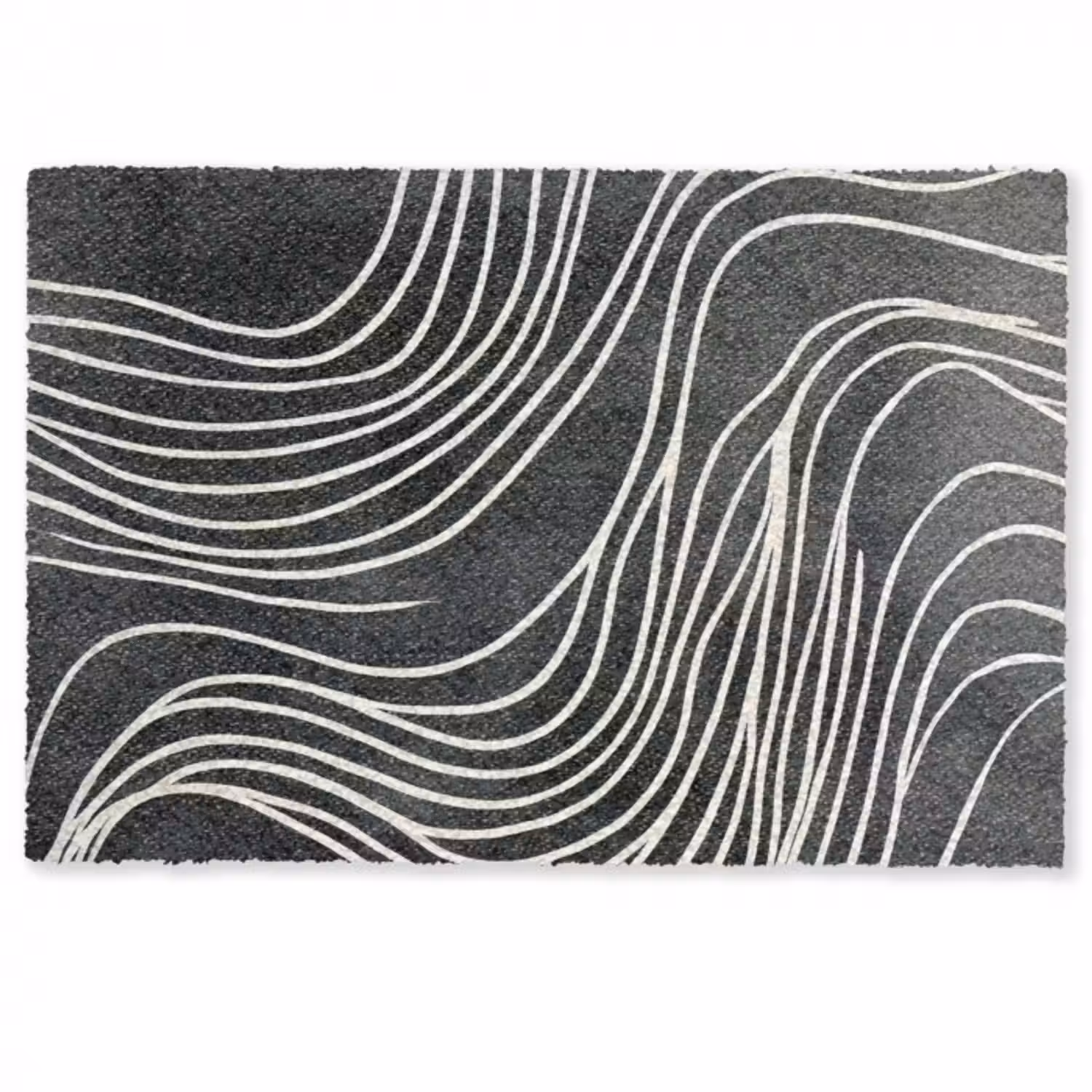Fußmatte - Linien - Muster - Abstrakt - Weiß