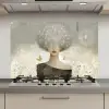 Pluis - Vrouw - Beige keuken achterwand spatscherm klein -3d_website