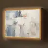 Aquarel - Abstract - Kunst Light Box met batterij (Wandlamp) middel -z3d_website