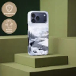 Sneeuwlandschap - Bergen - Rivier - Winter Toughcase MagSafe Apple iPhone 17 Pro Max klein -USP_PrintM_NL