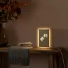 Takken - Katoen - Wit - Bollen Light Box met kabel (Tafellamp) klein -sfeer4