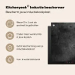 Duister Reliëf Inductie beschermer vinyl 3mm middel -zzzzzzusp-haakje_NL