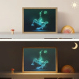 Voetbal - Voetballer - Jongen - Zwart Light Box met batterij (Wandlamp kind) middel -sfeer3_kind
