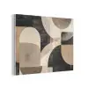 Abstract - Vormen - Modern - Beige PET vilt klein -3d