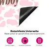Koeienprint - Roze - Cowboy - Horse Inductie beschermer vinyl 3mm klein -zzzzzzz-lf-onderkant
