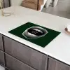 Mond - Groen - Illustratie - BLAH BLAH Inductie beschermer vinyl 3mm klein -sfeer8