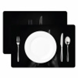 Bestek - Zwart - Wit Placemat vinyl groot -zzsfeer2_Kitchenyeah-website