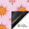 Zon - Patroon - Roze Deurmat klein 898 -antislip_NL