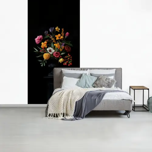 Sierlijk - Boeket - Bladeren fotobehang vinyl groot -slaapkamer