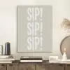 Vintage - Decoratie - Japandi - Wit PET vilt klein -sfeer1
