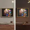 Graffiti - Sport - Motor - Motorcross Light Box met batterij (Wandlamp) middel -sfeer3