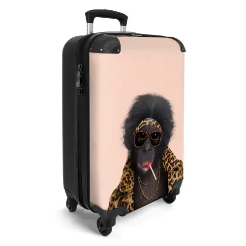 Aap met Loly Koffer - NBS - Handbagage middel -productfoto_3d