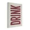 Rood - Vintage - Decoratie - Japandi PET vilt klein -3d
