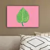 Illustratie - Blad - Minimalistisch - Groen canvas 2cm klein -sfeer3