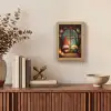 Gnooms - Kerst - Raam - Kleurrijk Light Box met kabel (Tafellamp) klein -sfeer2