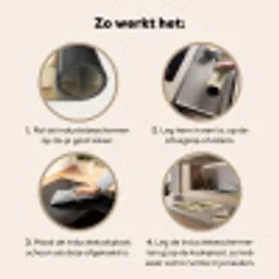 Hout - Keukengerei - Stilleven - Tegels Inductie beschermer vinyl 3mm middel -sfeer9