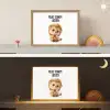Egel - Wit - Dieren - Quote - Hart Light Box met batterij (Wandlamp kind) middel -sfeer3_kind