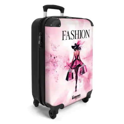 Fashion - Shopping NBS - Handbagage koffer - Kinderen Unisex middel -productfoto_3d