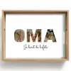 Oma - Lettercollage Dienblad Rechthoek middel -z3d_shopping