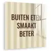 Buiten - Quote - Strepen - Zomer plexiglas 5mm klein -zzzproduct_nieuw
