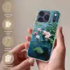 Waterlelies - Bloemen - Roze - Water Telefoonhoesje iPhone 17 Pro Max klein -sfeer3_DE