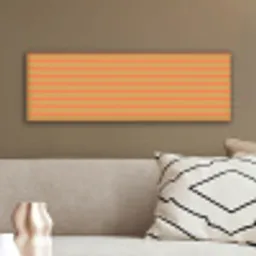 Zee - Rood - Geel - Strepen canvas 2cm klein 828 -sfeer3