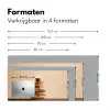 Boeken - Toren - Koffie - Beige Muismat XXL klein -sfeer5