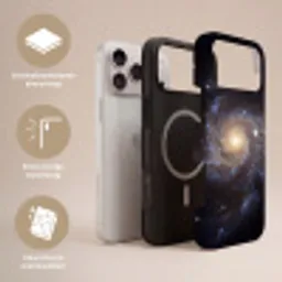 Kosmos - Sterrenstelsel - Donker Toughcase MagSafe Apple iPhone 17 Pro Max klein -USP_Lagen_NL