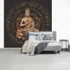Boeddha - Mantra - Meditatie - Spiritueel - Koper fotobehang vinyl groot -slaapkamer